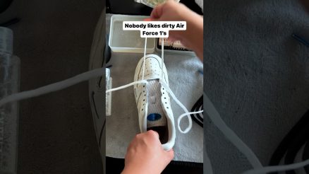 Air Force 1 Cleaning Tutorial