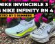 Nike Invincible 3 vs Nike Infinity RN4: Comfy Nike daily trainers compared