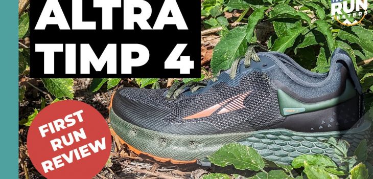 Altra Timp 4 First Run Review | A zero drop trail shoe with plenty of cushioning