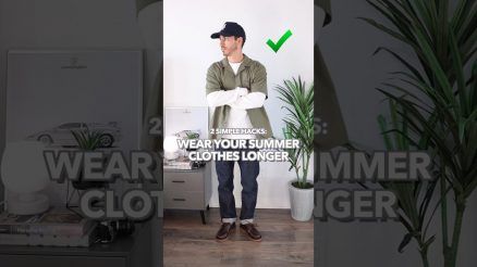 Try this HACK to wear your summer clothes longer