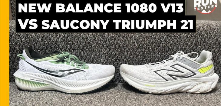 New Balance Fresh Foam X 1080 v13 vs Saucony Triumph 21: Top cushioned shoes of 2023 compared