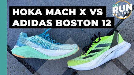Hoka Mach X vs Adidas Boston 12: Which super-trainer comes out on top?