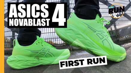 ASICS Novablast 4 First Run Review: ASICS’ max stack daily trainer returns same but different