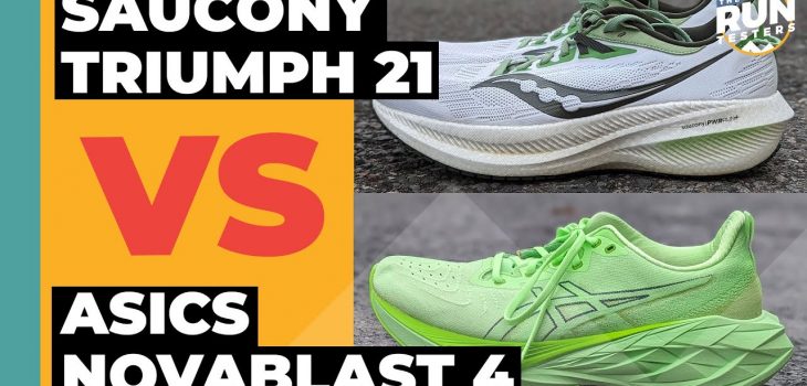 Saucony Triumph 21 Vs Asics Novablast 4 | Which daily cushioned shoe is our pick?