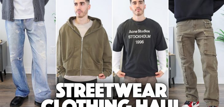 Streetwear Clothing Haul + Shopping Vlog